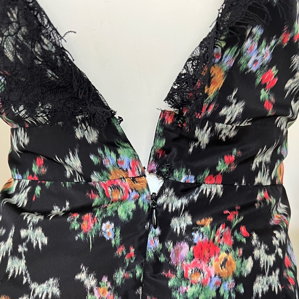 2018 BROCK COLLECTION 100% SILK Floral dress- BEAUTIFUL! Size 4 - Picture 15 of 15